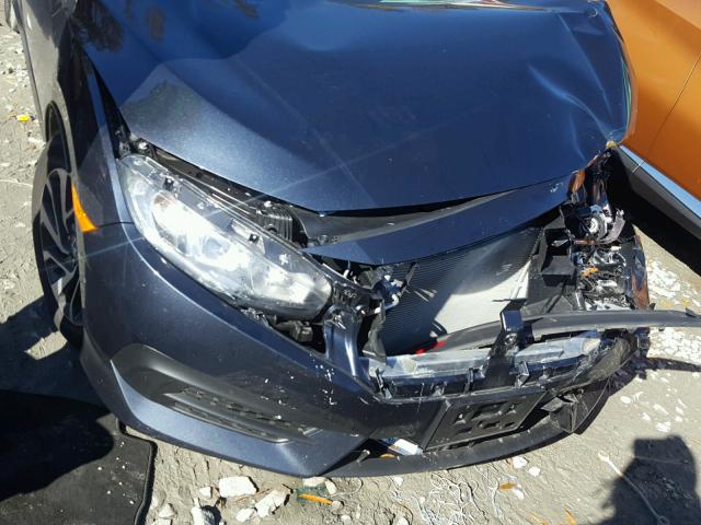 19XFC2F71HE209946 - 2017 HONDA CIVIC EX Gri fotoğraf 9