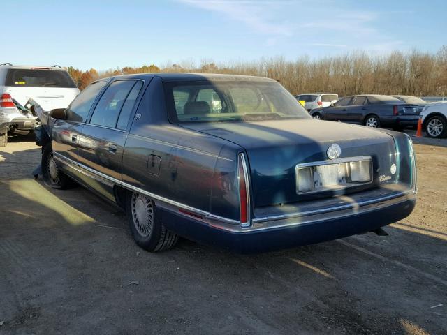 1G6KD52B8RU229219 - 1994 CADILLAC DEVILLE GREEN photo 3