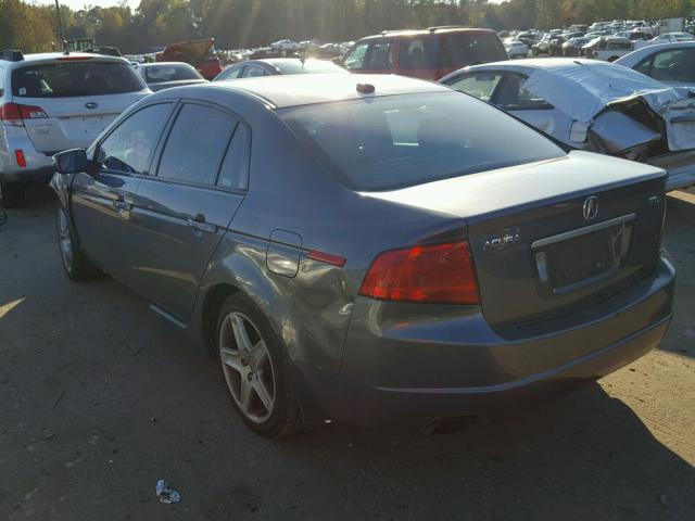 19UUA66256A057745 - 2006 ACURA 3.2TL SILVER photo 3