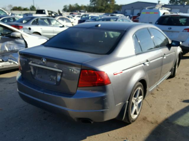 19UUA66256A057745 - 2006 ACURA 3.2TL SILVER photo 4