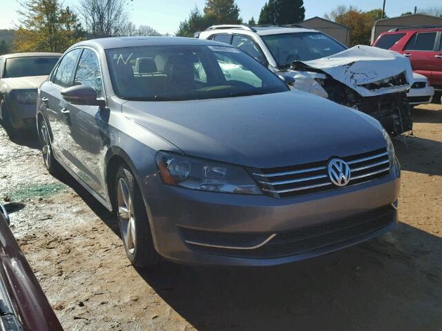 1VWBP7A38CC023208 - 2012 VOLKSWAGEN PASSAT SE CHARCOAL photo 1