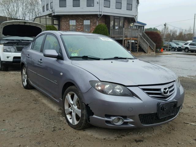 JM1BK123941214968 - 2004 MAZDA 3 S GRAY photo 1