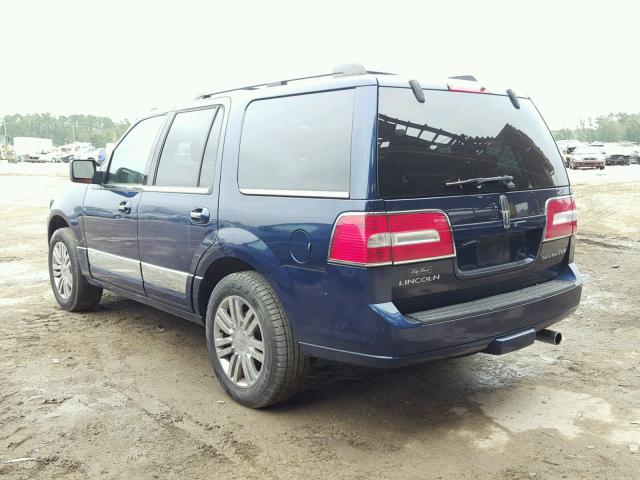 5LMFU275X7LJ00104 - 2007 LINCOLN NAVIGATOR BLUE photo 3