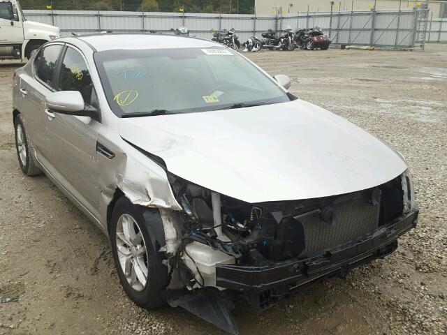 KNAGM4A79D5384226 - 2013 KIA OPTIMA LX SILVER photo 1