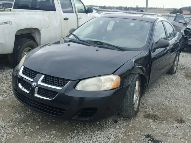 1B3EL46X56N195678 - 2006 DODGE STRATUS SX BLACK photo 2