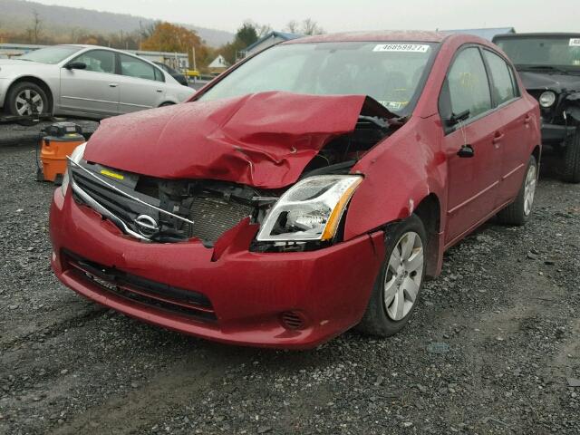 3N1AB6AP7AL601569 - 2010 NISSAN SENTRA 2.0 RED photo 2