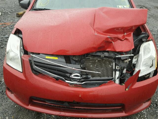 3N1AB6AP7AL601569 - 2010 NISSAN SENTRA 2.0 RED photo 7