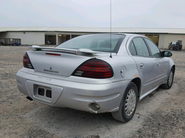 1G2NE52E95M110837 - 2005 PONTIAC GRAND AM S GRAY photo 4