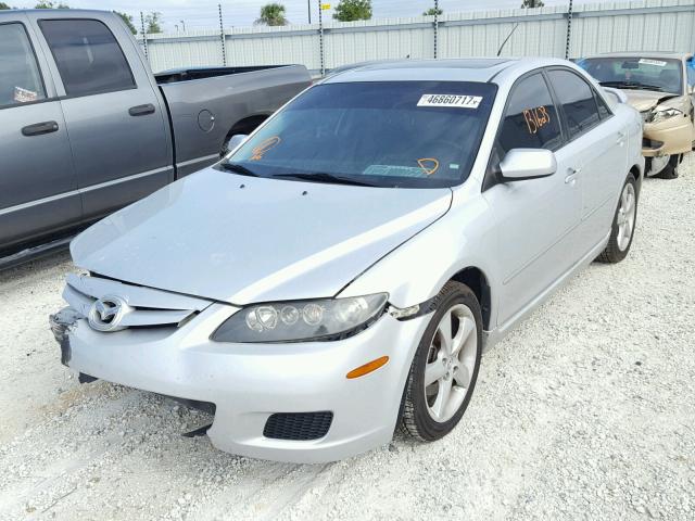 1YVHP80C385M16947 - 2008 MAZDA 6 I SILVER photo 2