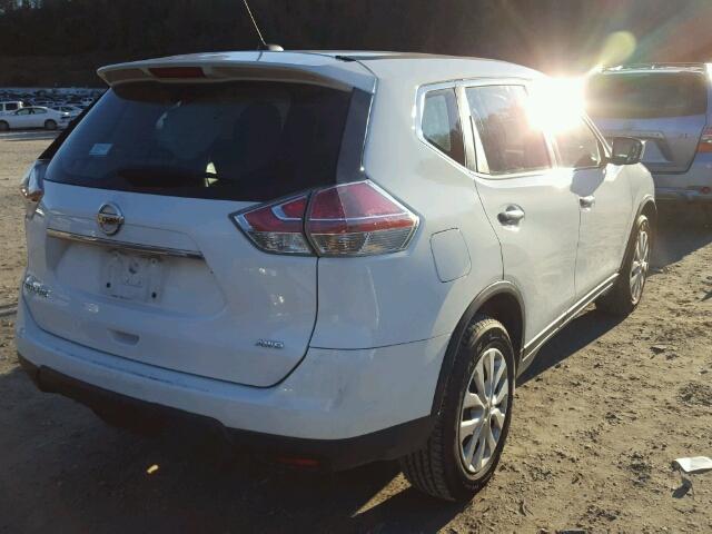 5N1AT2MV8GC809151 - 2016 NISSAN ROGUE S WHITE photo 4