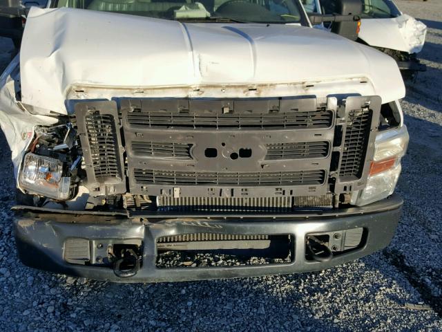 1FDWW36RX8EE58235 - 2008 FORD F350 SUPER WHITE photo 7