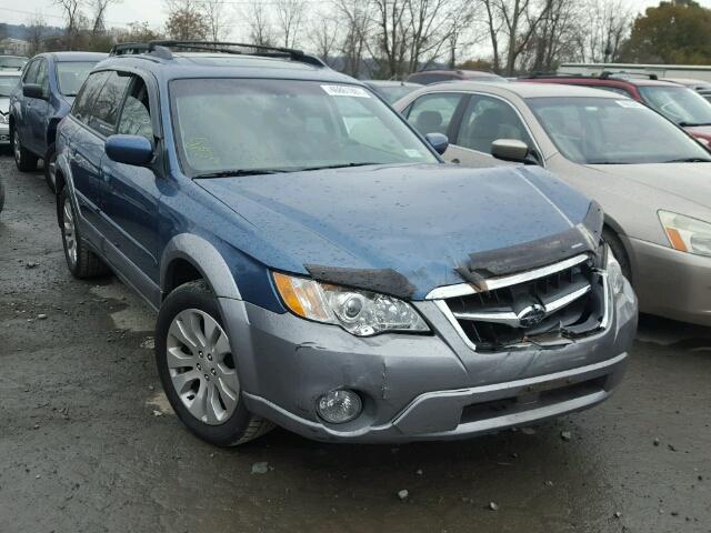 4S4BP66C597338681 - 2009 SUBARU OUTBACK 2. BLUE photo 1