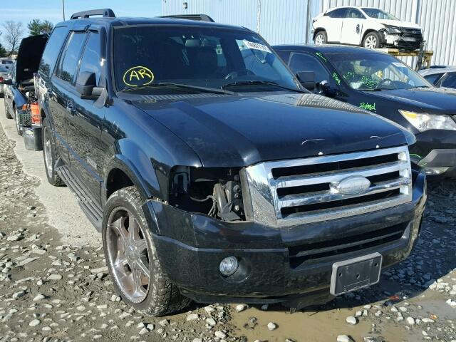 1FMFU165X8LA11360 - 2008 FORD EXPEDITION BLACK photo 1