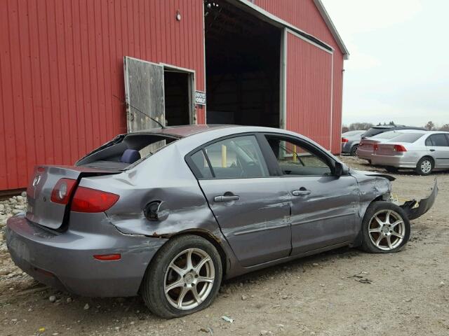 JM1BK12F251279950 - 2005 MAZDA 3 I SILVER photo 4