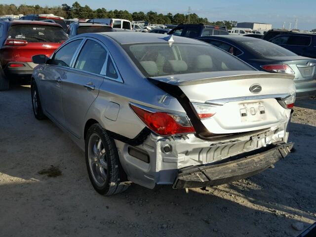 5NPEB4AC0BH116160 - 2011 HYUNDAI SONATA GLS SILVER photo 3