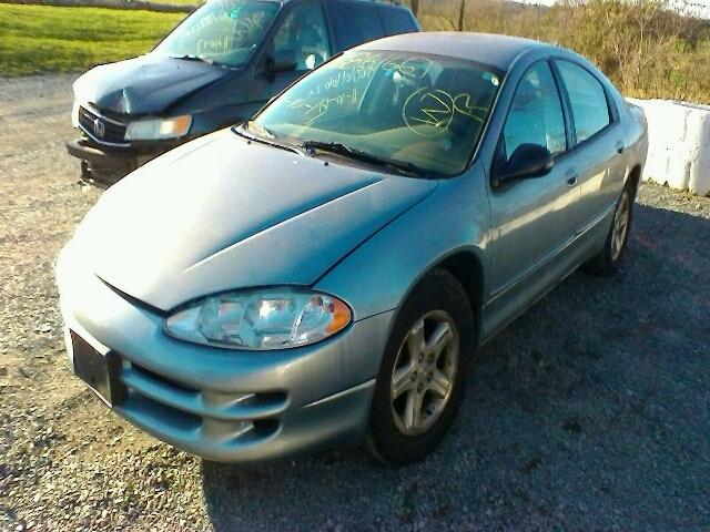 2B3HD46R44H622107 - 2004 DODGE INTREPID S BLUE photo 2