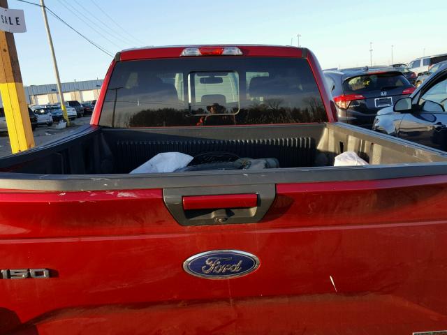 1FTEW1EF3FFB47412 - 2015 FORD F150 SUPER RED photo 6