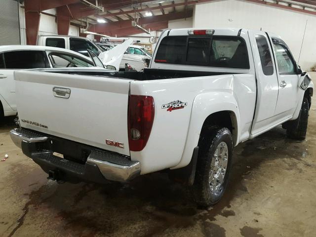 1GTJ6PFE8C8154511 - 2012 GMC CANYON SLE WHITE photo 4