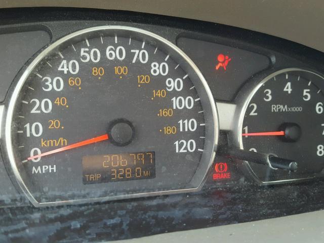 1G8AJ52F75Z158607 - 2005 SATURN ION LEVEL 黑色 照片 8