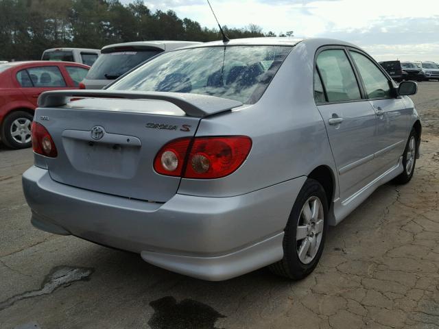 2T1BR32E46C652997 - 2006 TOYOTA COROLLA CE SILVER photo 4