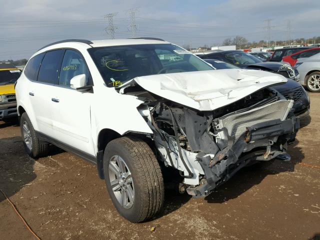 1GNKRHKD4GJ265013 - 2016 CHEVROLET TRAVERSE WHITE photo 1