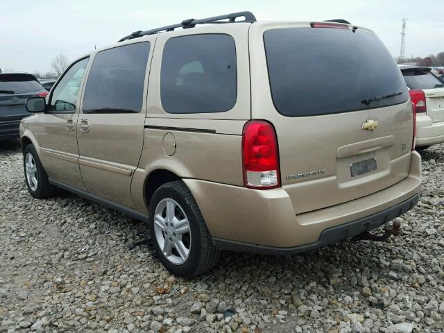 1GNDV23L15D281124 - 2005 CHEVROLET UPLANDER L BEIGE photo 3