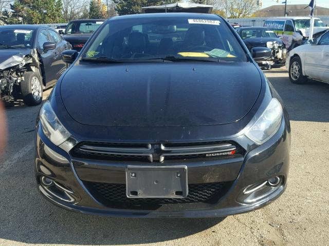 1C3CDFCB4DD346265 - 2013 DODGE DART LIMIT BLACK photo 9