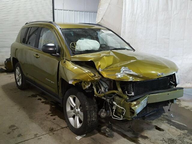 1C4NJCEB0CD565845 - 2012 JEEP COMPASS LA GREEN photo 1