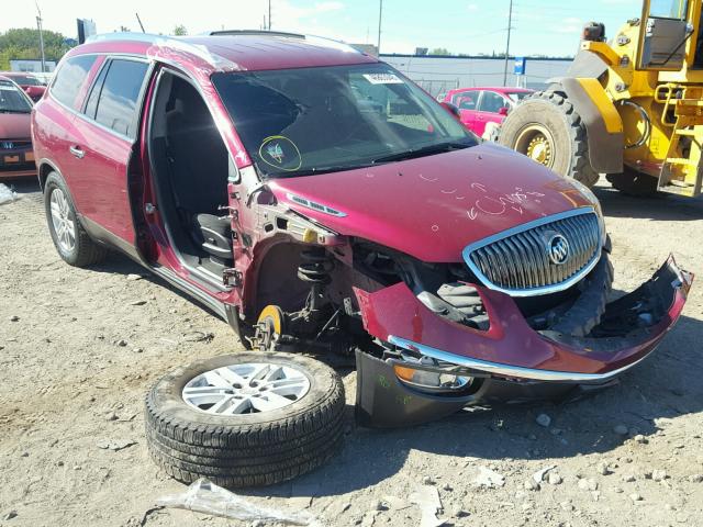 5GAER13D79J192753 - 2009 BUICK ENCLAVE CX RED photo 1