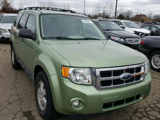 1FMCU03188KB66770 - 2008 FORD ESCAPE XLT GREEN photo 1