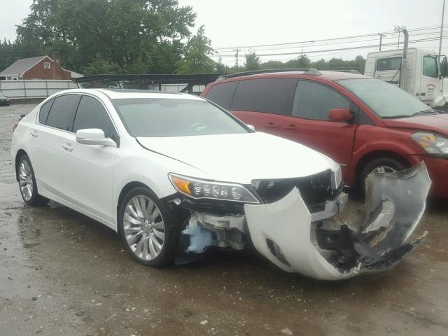 JH4KC1F90EC007238 - 2014 ACURA RLX ADVANC WHITE photo 1