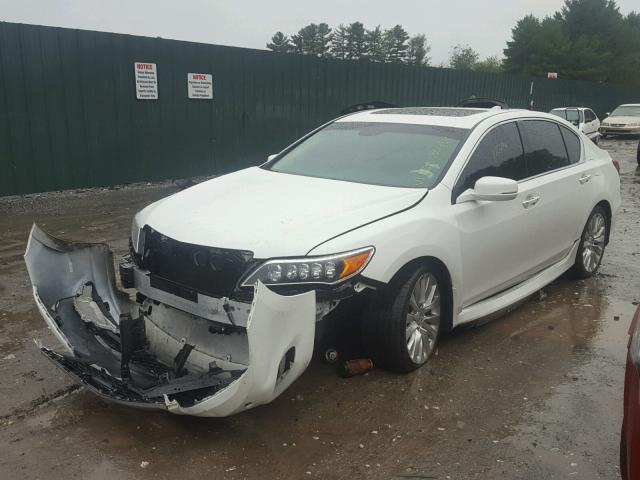 JH4KC1F90EC007238 - 2014 ACURA RLX ADVANC WHITE photo 2