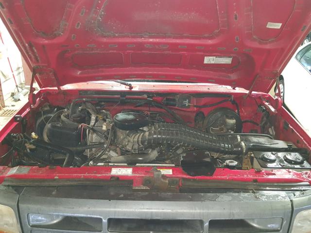 1FTHF26H9TLB43672 - 1996 FORD F250 RED photo 7
