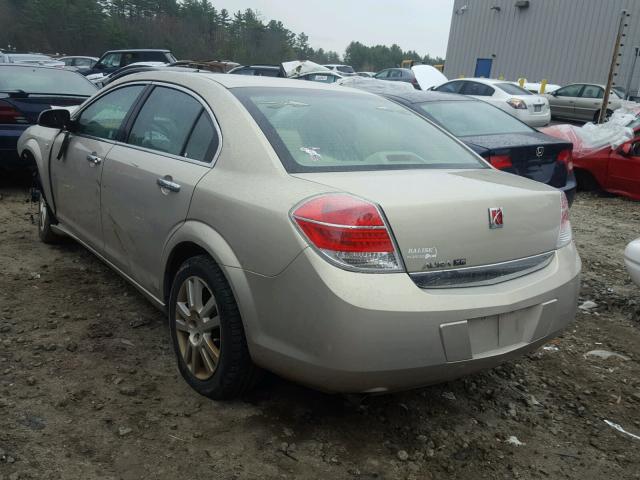 1G8ZV57BX9F172859 - 2009 SATURN AURA XR BEIGE photo 3