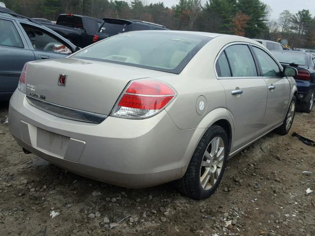 1G8ZV57BX9F172859 - 2009 SATURN AURA XR BEIGE photo 4