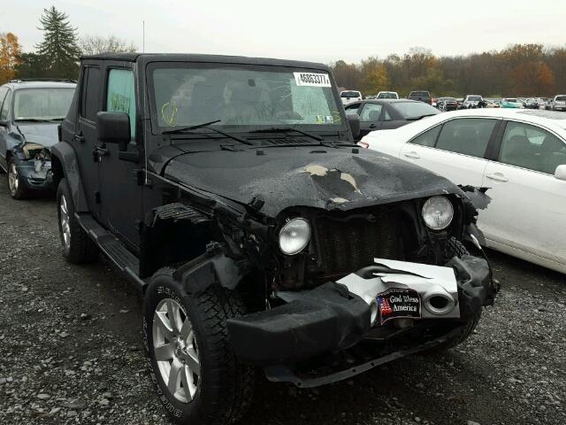 1J4BA5H18BL558884 - 2011 JEEP WRANGLER U BLACK photo 1