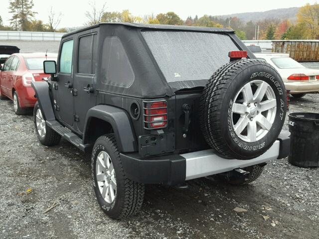 1J4BA5H18BL558884 - 2011 JEEP WRANGLER U BLACK photo 3