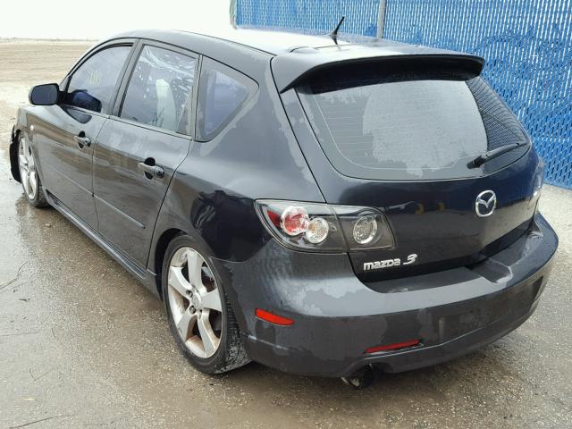 JM1BK143041108888 - 2004 MAZDA 3 BLACK photo 3