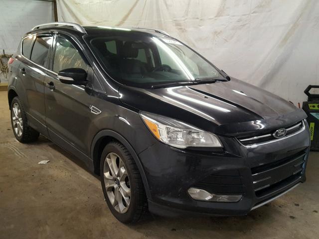 1FMCU9J93EUD89084 - 2014 FORD ESCAPE TIT BLACK photo 1