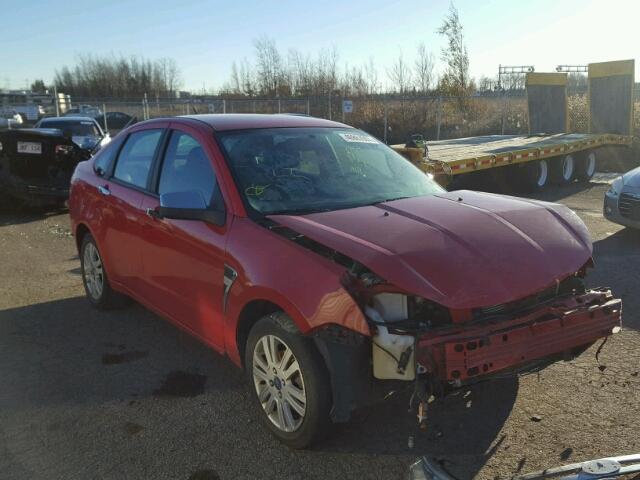 1FAHP35N88W229576 - 2008 FORD FOCUS SE RED photo 1