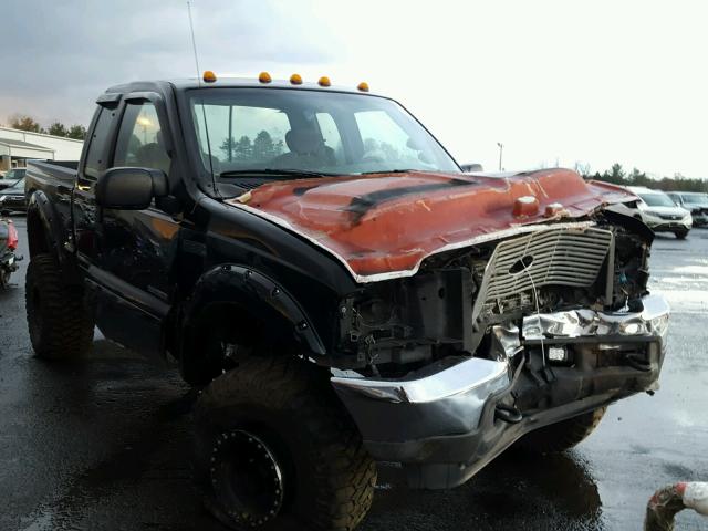 1FTSX31F32EA16370 - 2002 FORD F350 SRW S BLACK photo 1