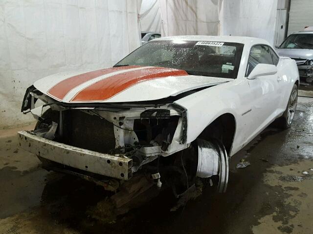 2G1FT1EW8A9217042 - 2010 CHEVROLET CAMARO SS Blanco foto 2