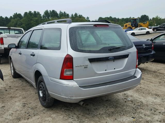 1FAHP36N77W229792 - 2007 FORD FOCUS ZXW SILVER photo 3