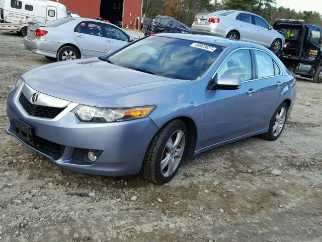 JH4CU26659C006668 - 2009 ACURA TSX BLUE photo 2