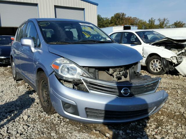 3N1BC1CP5AL369667 - 2010 NISSAN VERSA S BLUE photo 1