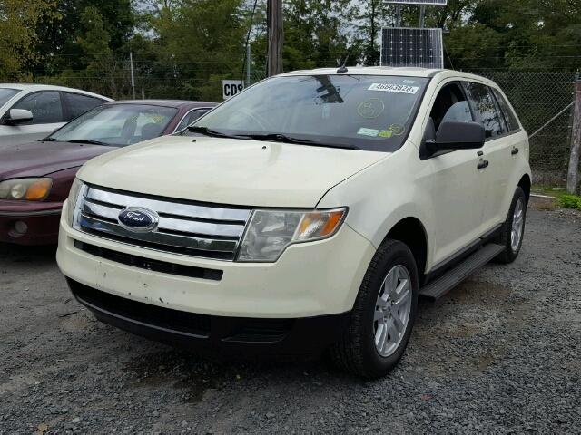 2FMDK36C88BB36333 - 2008 FORD EDGE SE CREAM photo 2