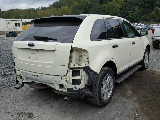 2FMDK36C88BB36333 - 2008 FORD EDGE SE CREAM photo 4