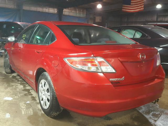 1YVHZ8BH7B5M05735 - 2011 MAZDA 6 I RED photo 3