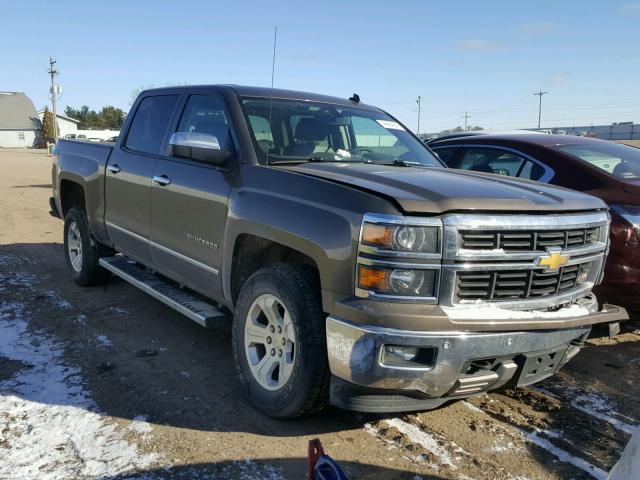 3GCUKSEC3EG281434 - 2014 CHEVROLET SILVERADO GRAY photo 1