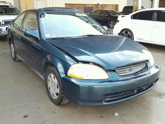 1HGEJ8248VL109573 - 1997 HONDA CIVIC EX GREEN photo 1